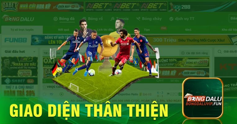 Giao diện thân thiện