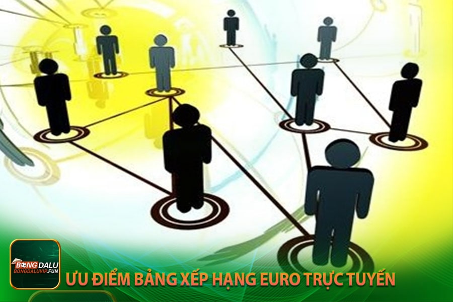 Ưu điểm bảng xếp hạng Euro trực tuyến