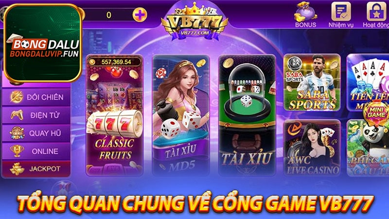 Tổng quan chung về cổng game vb777