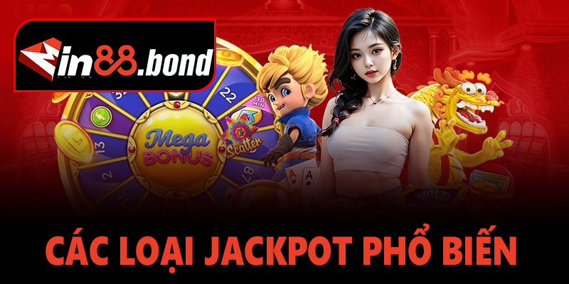 Các loại jackpot phổ biến trong game nổ hũ Min88